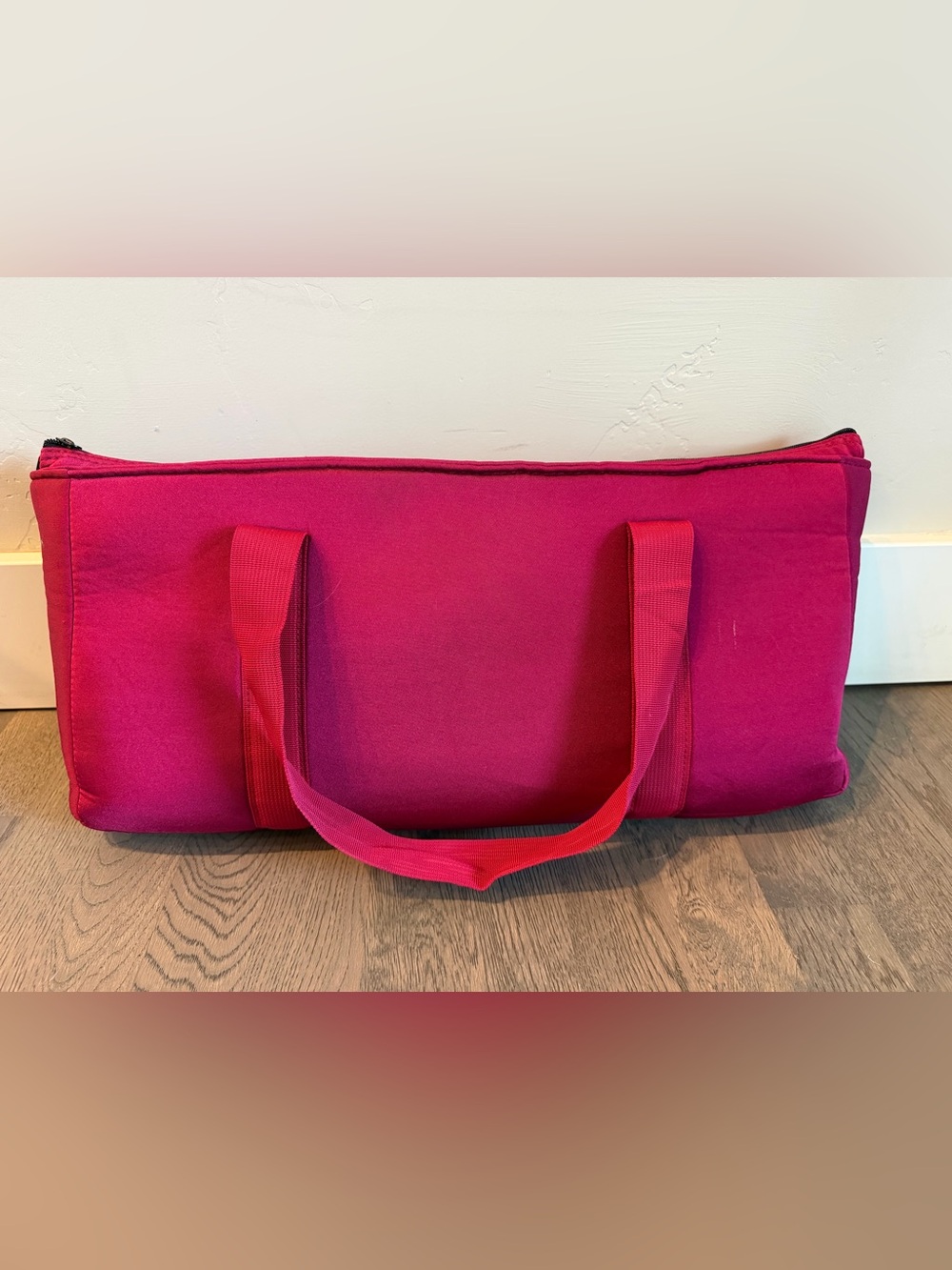 Pink Neoprene Mahjong Tote Bag w/rack holders